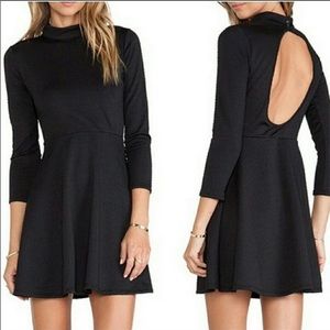 Free People Flirt N Flare Black Dress Size XS